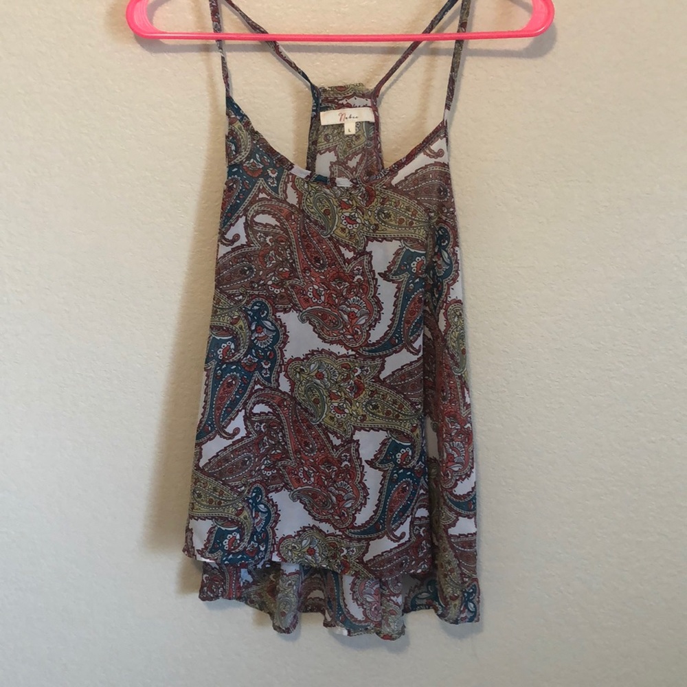 Semi Sheer Tank Top